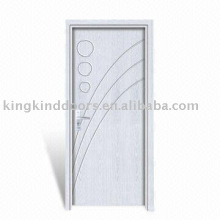 barato PVC puerta interior de madera (JKD-612)